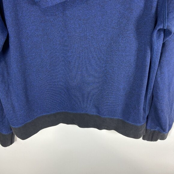 Nike Hoodie‎ Sweatshirt Mens Large Blue Hooded Zip Up Jacket Athletic Casual - Picture 10 of 10